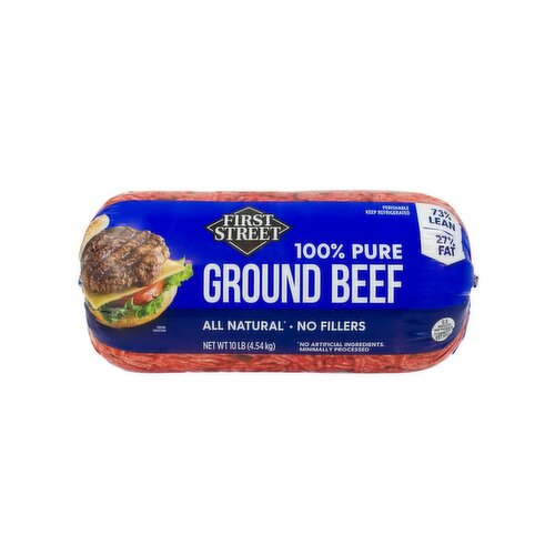First Street 73%/27% Ground Beef